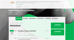 Desktop Screenshot of platforma.plesnaizba.si