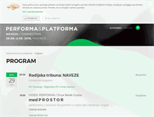 Tablet Screenshot of platforma.plesnaizba.si